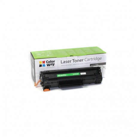 ColorWay Toner Cartridge, Black, HP CB435A/CB436A/CE285A; Canon 712/713/725