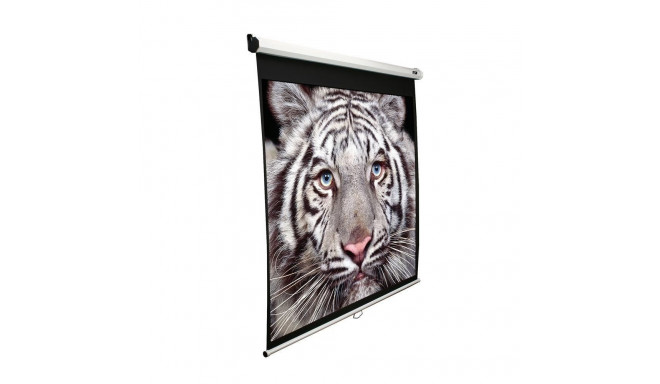 Elite Screens Manual Series M100NWV1 Diagonal 100 ", 4:3, Viewable screen width (W) 203 cm, White