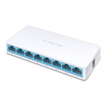 MERCUSYS Switch MS108 Unmanaged, Desktop, 10/100 Mbps (RJ-45) ports quantity 8, Power supply type Ex