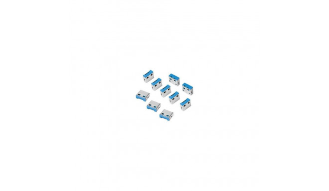 Logilink 10 Locks AU0046 Blue