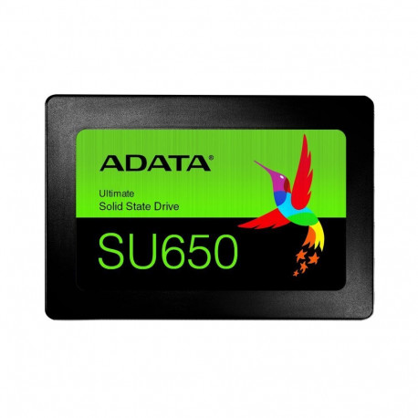 ADATA Ultimate SU650 256 GB, SSD form factor 2.5", SSD interface SATA 6Gb/s, Write speed 450 MB/s, R