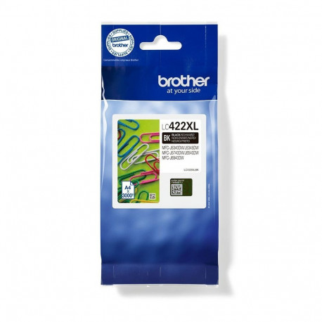Brother LC422XLBK Ink Cartridge, Black
