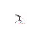 Gembird Desktop microphone with a tripod MIC-D-03 Built-in microphone, 3.5 mm, Black