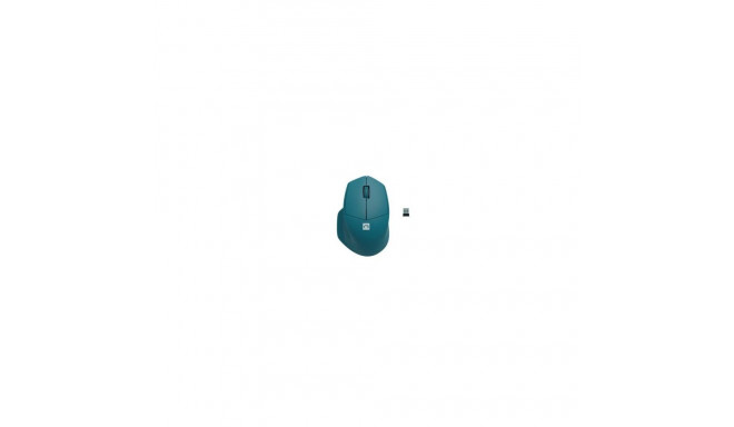 Natec Mouse Siskin 2 Wireless, Blue, USB Type-A