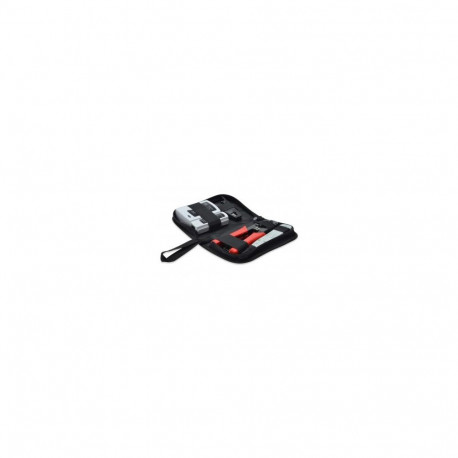 Digitus Network Tool Set, LAN Tester, Crimping Tool, Cut and Stripping Tool, Punch Down Tool