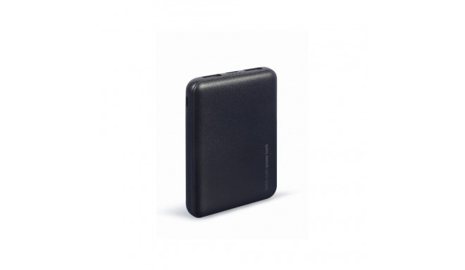 Gembird Power Bank PB05-02 5000 mAh, Black, 10 W