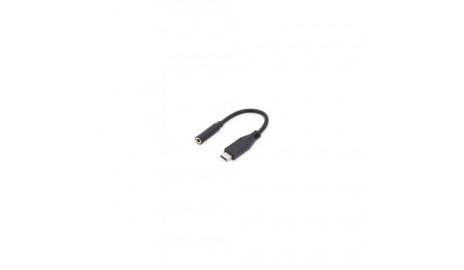 Digitus USB Type-C Audio adapter cable, Type-C - 3.5mm M/F, 0.2m, Audio input/output, Version 3.1 AK