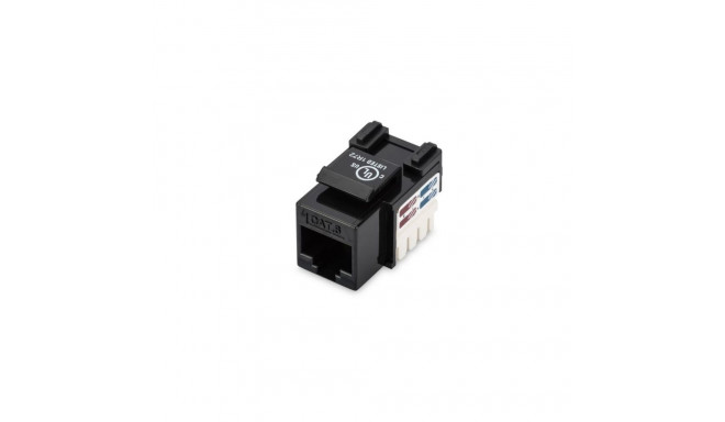 Digitus Class E CAT 6 Keystone Jack DN-93601 Unshielded RJ45 to LSA, Black