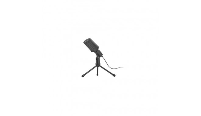 Natec Microphone NMI-1236 Asp Black, Wired