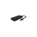 Raidsonic 4-port hub with USB Type-C interface and PD port IB-HUB1429-CPD Black