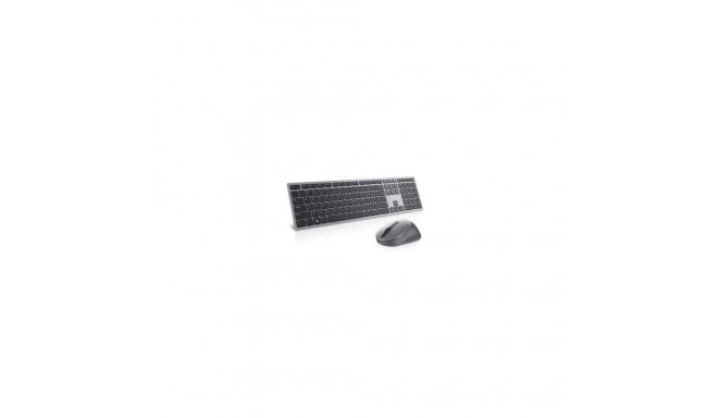 Dell Premier Multi-Device Keyboard and Mouse KM7321W Wireless, Batteries included, US, Titan grey