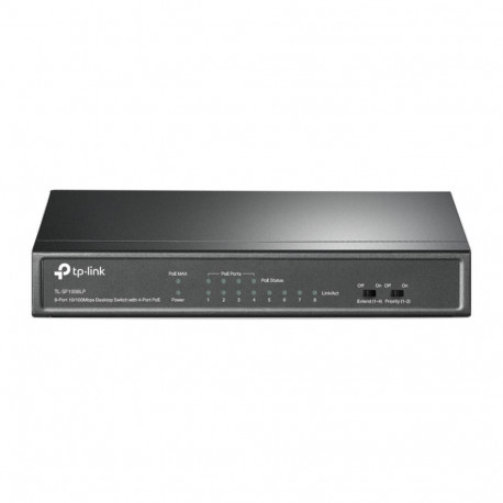 TP-Link Switch TL-SF1008LP Unmanaged, Desktop, 10/100 Mbps (RJ-45) ports quantity 8, PoE ports quant