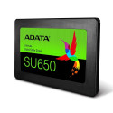 ADATA Ultimate SU650 3D NAND SSD 480 GB, SSD form factor 2.5, SSD interface SATA, Write speed 450 MB