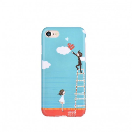 Devia kaitseümbris Apple iPhone 7 Vivid Case Love