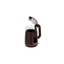 AD 1305 burgundy Czajnik elektryczny szklany led z regulacją temperatury 1,7l