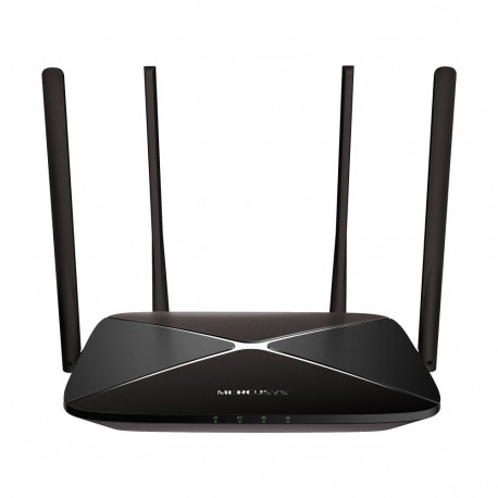 Mercus ruuter AC12G, 2,4+5GHz, 802.11ac/n, 1xWAN, 3xLAN (WiFi 5)