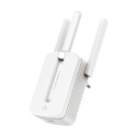 Repreater - wzmacniacz sygnału bezprzewodowego MW300RE V3, 300 Mb/s, 802.11n/g/b, 3 anteny / MERCUSY