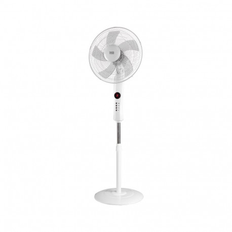 Teesa kaugjuhitav põrandaventilaator (valge)