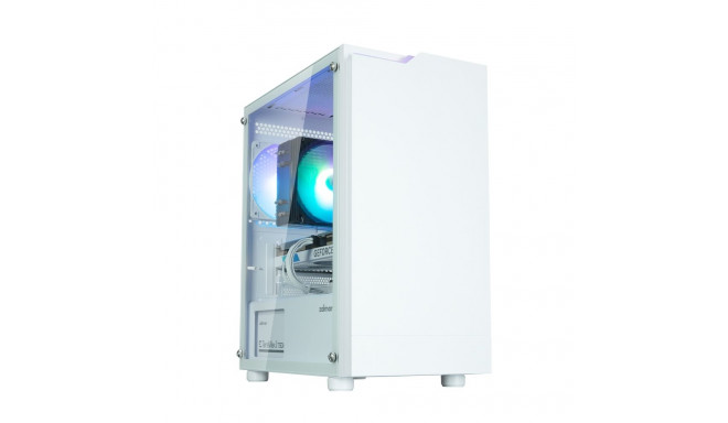 Zalman T4 Plus White  Mini Tower Case, 120mm ARGB Fan x1