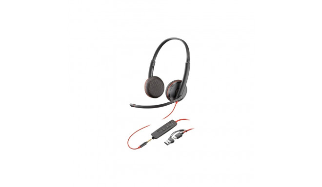 Plantronics BlackWire C3225 USB-C and USB-C/A