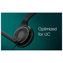 Sennheiser PC 7 USB Headset For Internet Communication And E-learning Black