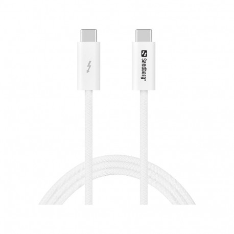 Sandberg 136-56 USB-C to USB-C USB4 PD 240W + 40Gbps cable, 1M