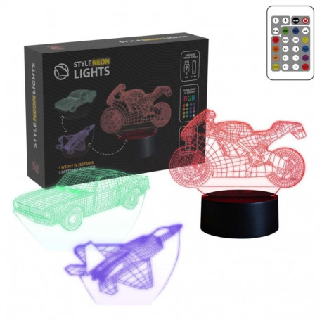 Manta SNL121RGB LED lamp Light decoration Vehicles 2 RGB 3D