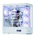 Zalman P50 DS  White, ARGB Fan x4