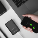 Tellur 5000mAh power bank 2xUSB+USB-C+MicroUSB black
