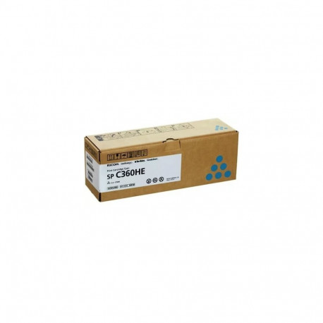 Ricoh SP C360HE (408185) Toner Cartridge, Cyan