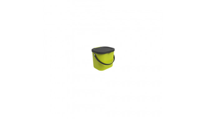 Rotho Albula 6 L Rectangular Plastic Lime