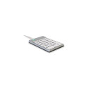 R-Go Tools Numeric keypad R-Go Numpad Break, ergonomic numeric keypad with break software, wired, wh