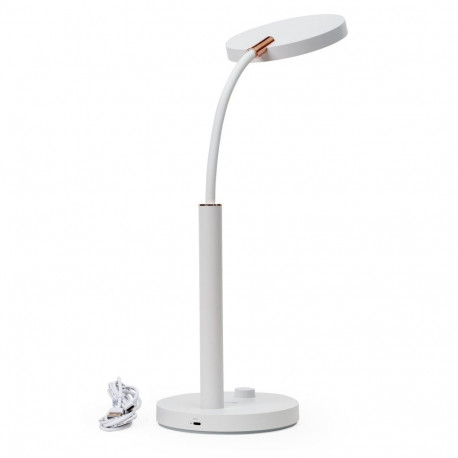 PLATINET DESK LAMP AURA 10W 65 LED USB-C WHITE