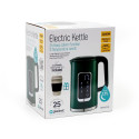 PLATINET KETTLE LCD DISPLAY 1,7L 5 TEMPERATURE SETTINGS + 450 ML TRAVEL MUG, OLIVE GREEN [45977]