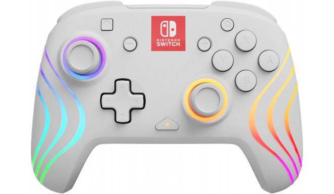 PDP беспроводной игровой пульт Afterglow Wave Nintendo Switch, белый