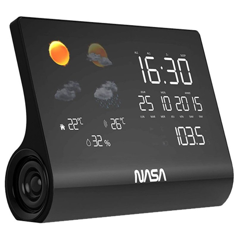 Nasa ilmajaam + kõlar BT WSP1300, must