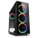 "Midi Sharkoon TG4 RGB ATX"