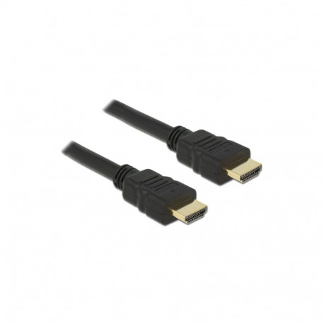 "DELOCK Kabel HDMI A Stecker > HDMI A Stecker High Speed with Ethernet 4K 1.0 m"