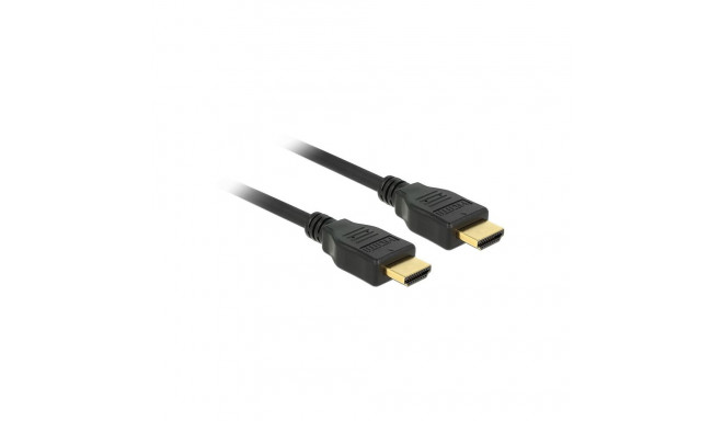 "DELOCK Kabel HDMI A Stecker > A Stecker High Speed with Ethernet 2 m"