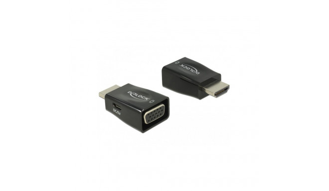 "DELOCK Adapter HDMI-A Stecker > VGA Buchse"