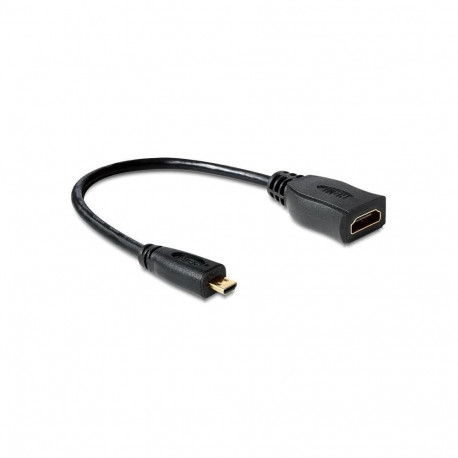 "DELOCK Adapterkabel micro HDMI-D St > HDMI-A Bu mit 23cm Kabel"