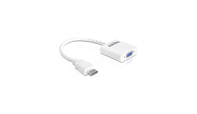 "DELOCK Adapterkabel HDMI-A St > VGA Buchse"