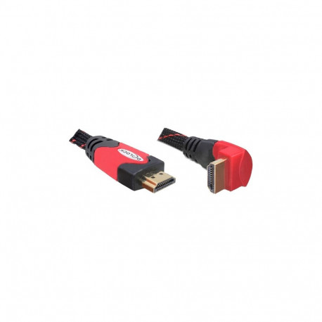 "DELOCK Kabel HDMI A-A St/St gewinkelt 3m"