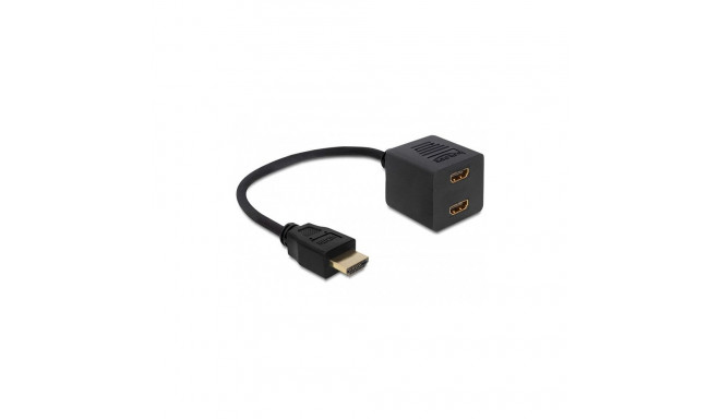 "DELOCK Adapter HDMI St > 2x HDMI Bu"