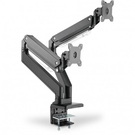 "DIGITUS DA-90427 Tischhalterung für 2 Monitore 2x 35"" 2x 15KG schwarz Gasdruckfeder DA-90427"