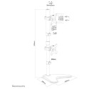 "Neomounts FPMA-D550DDVBLACK Tischhalterung für zwei Flachbildschirme bis 32""."
