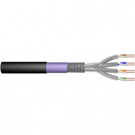 "DIGITUS CAT.7 S/FTP Erdverlegekabel. simplex. PE.100m.grau"