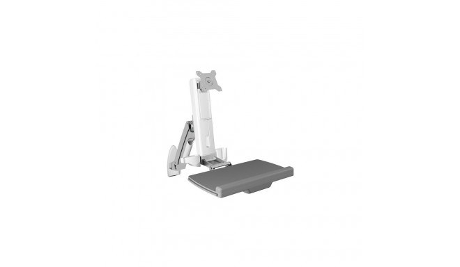 "Sit-Stand-Workstation mit Wandhalterung für einen Monitor bis zu 24"" ICY BOX"