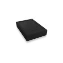 "2.5 6cm 1x SATA 2.5"" (bis 15 mm BH) zu 1x USB 3.0 Host. Schreibschutz Funktion. Aluminium + Silico
