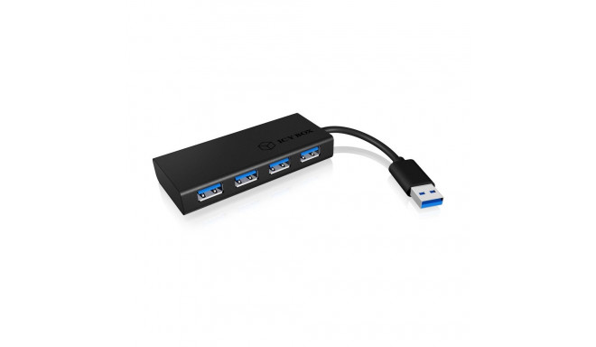 "ICY BOX IB-AC6104-B USB 3.0 HUB 4-Port 4xUSB 3.0"